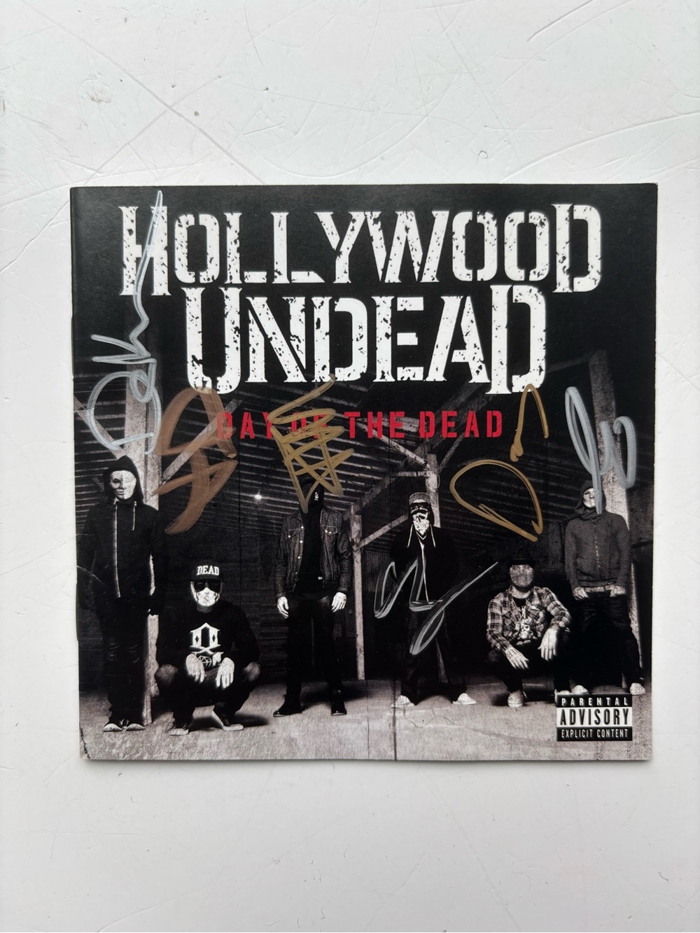 Hollywood Undead - Day of the Dead Autographed Album